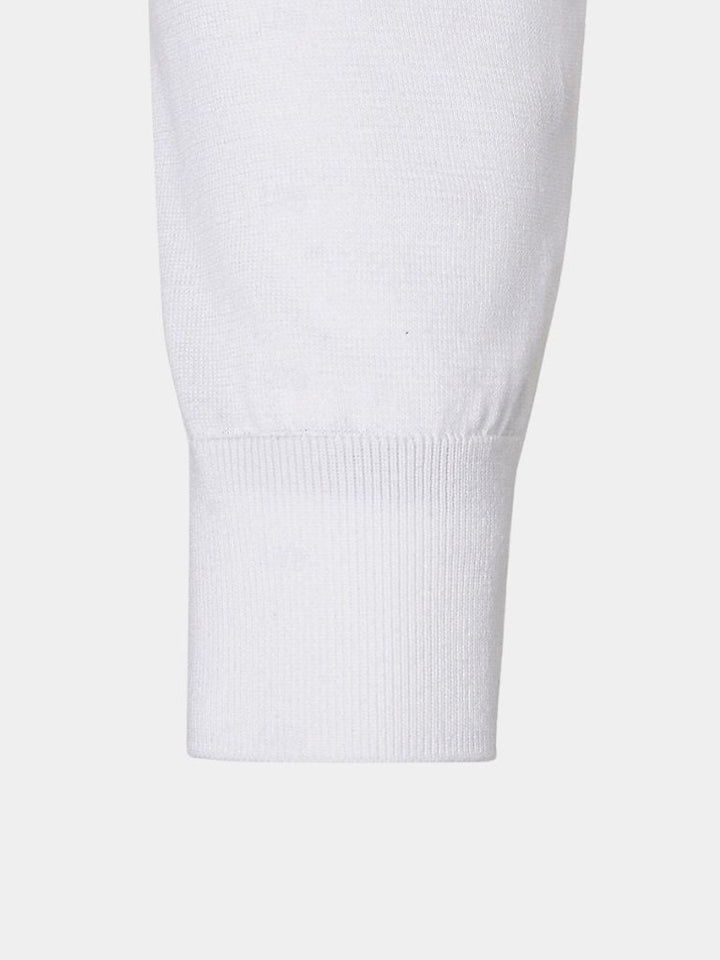 Ivory Elite Long Sleeve Polo Palm Beach Boutique