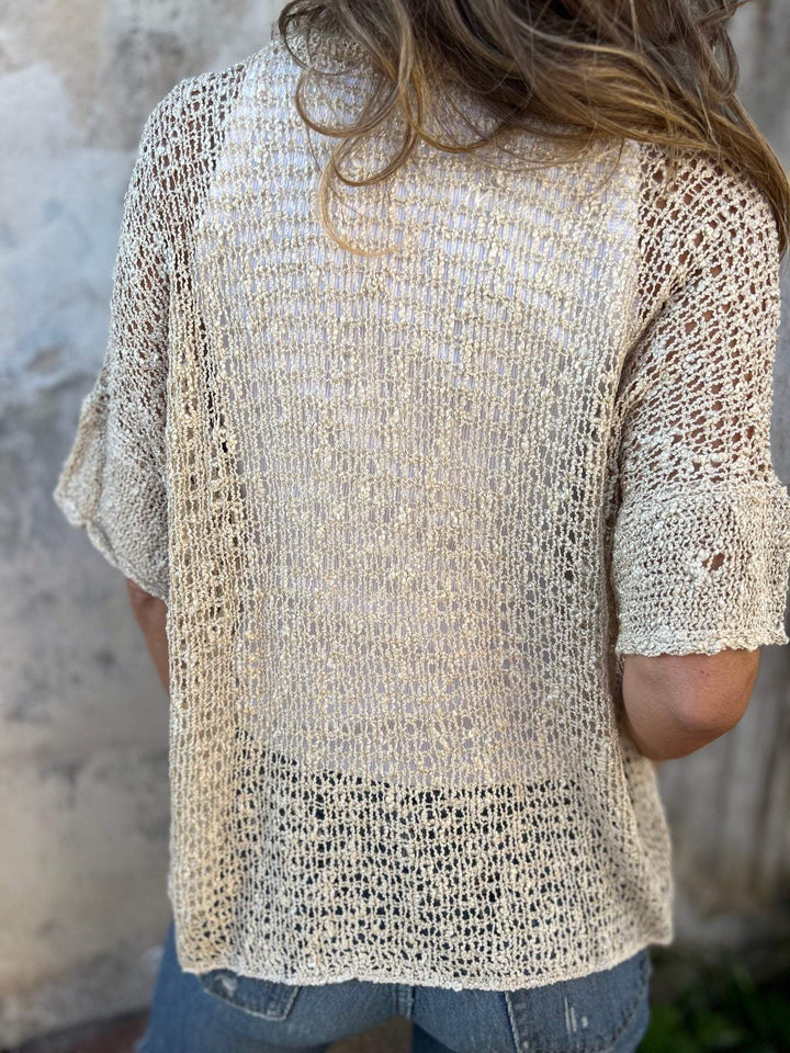 Elara™ Elegant Textured Top