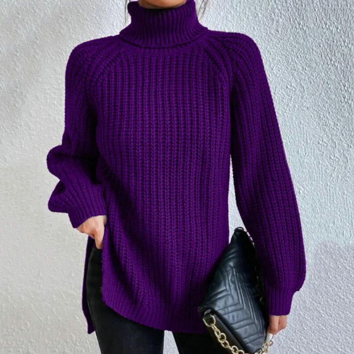 Megan | Elegant Turtleneck Knit Sweater