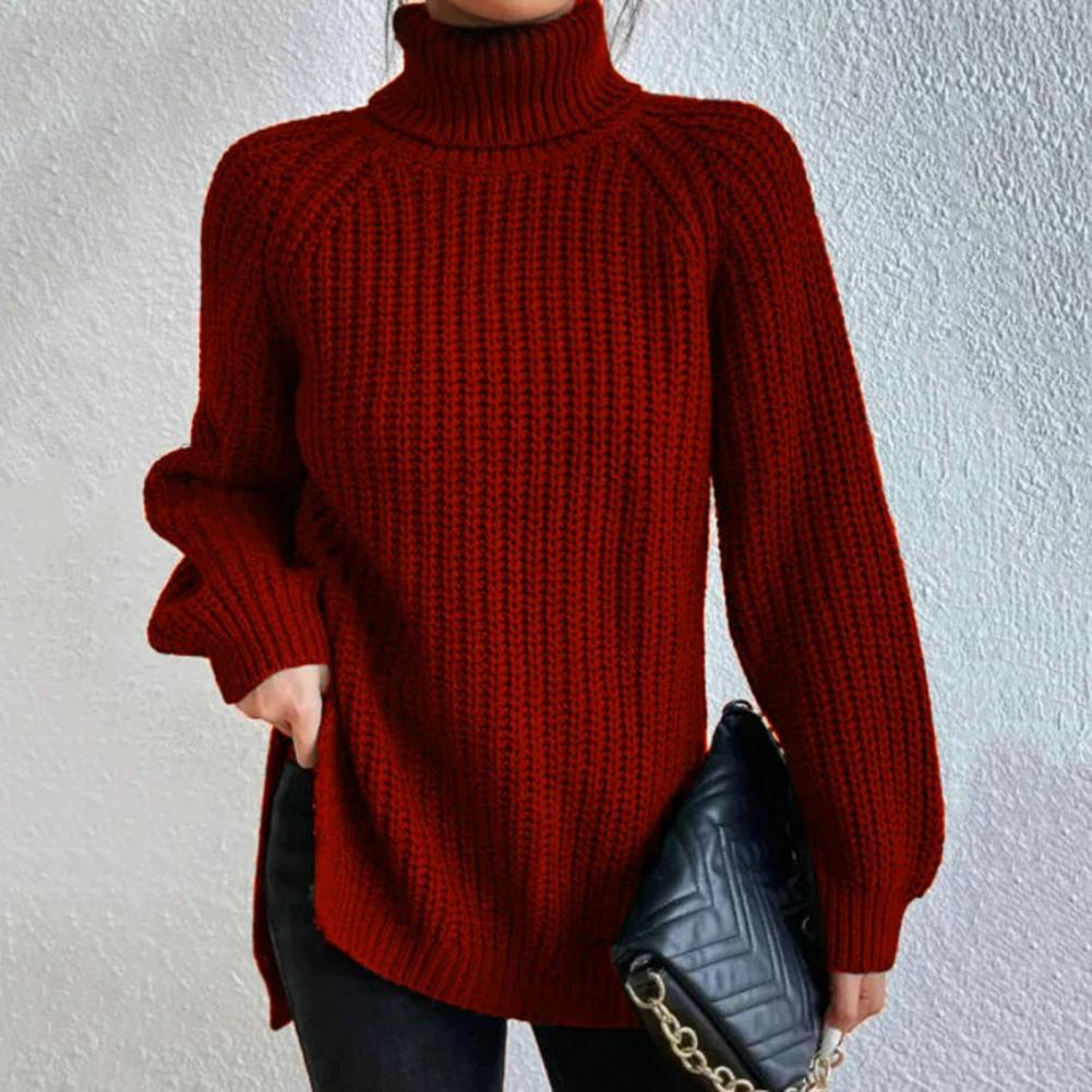Megan | Elegant Turtleneck Knit Sweater