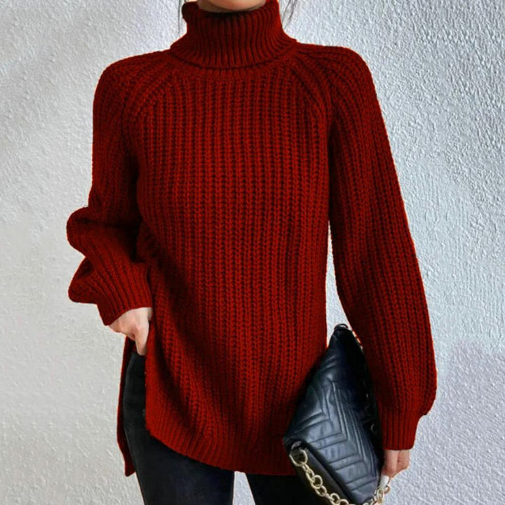Megan | Elegant Turtleneck Knit Sweater