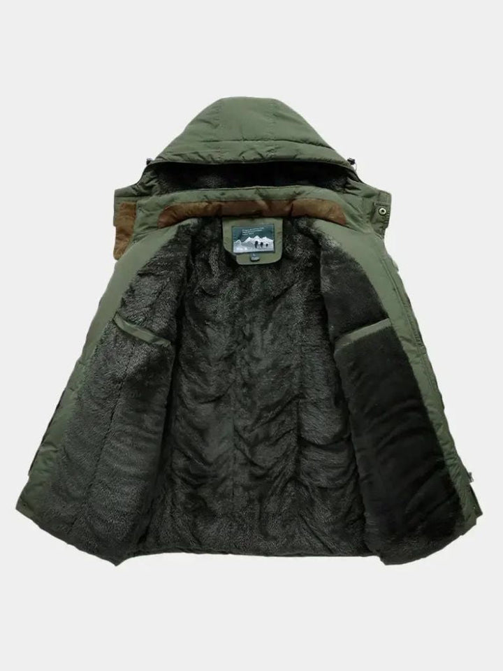 Palm Beach Boutique Military-Style Hooded Jacket