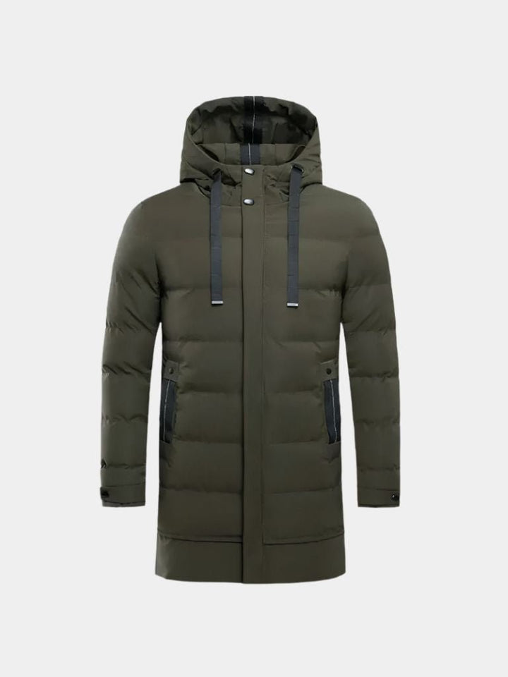 Palm Beach Boutique Long Minimalist Puffer Coat