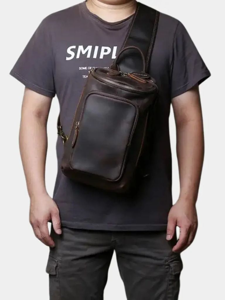 Contemporary Box Style Shoulder Bag Palm Beach Boutique