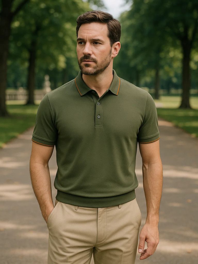 Noble Knit Polo - Palm Beach Boutique