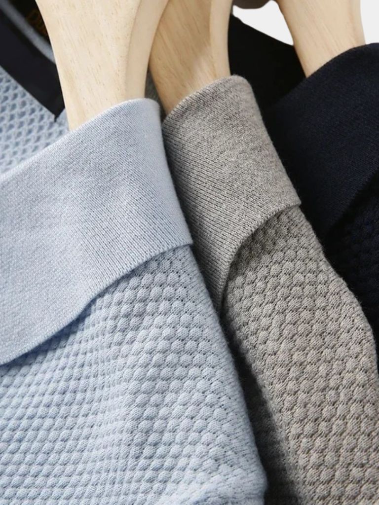 Old Money Cotton Polo - Palm Beach Boutique