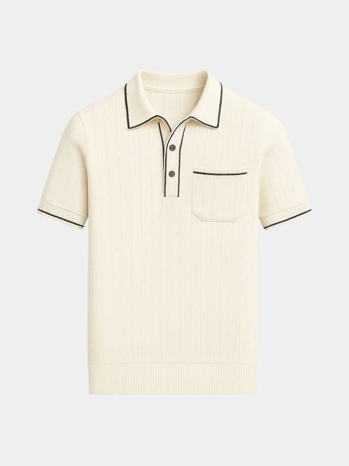 Old Money Knit Polo - Palm Beach Boutique