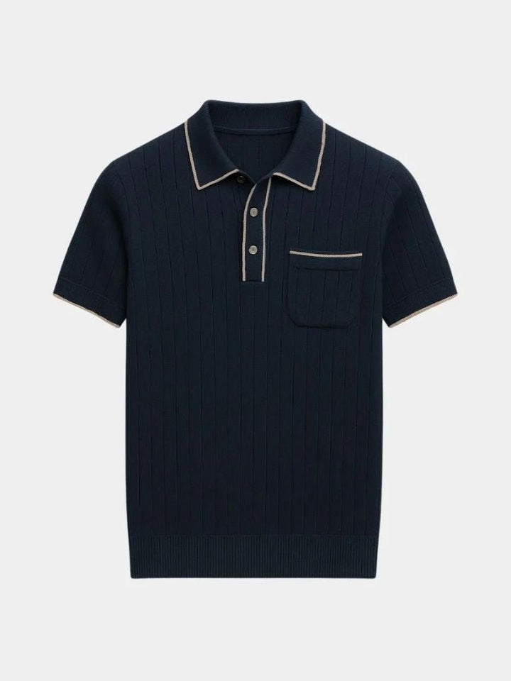 Old Money Knit Polo - Palm Beach Boutique