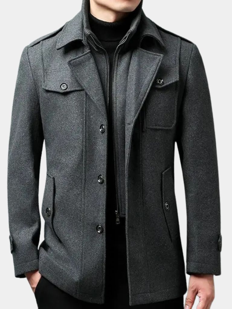 Palm Beach Boutique Vintage-Inspired Two-Piece Winter Coat
