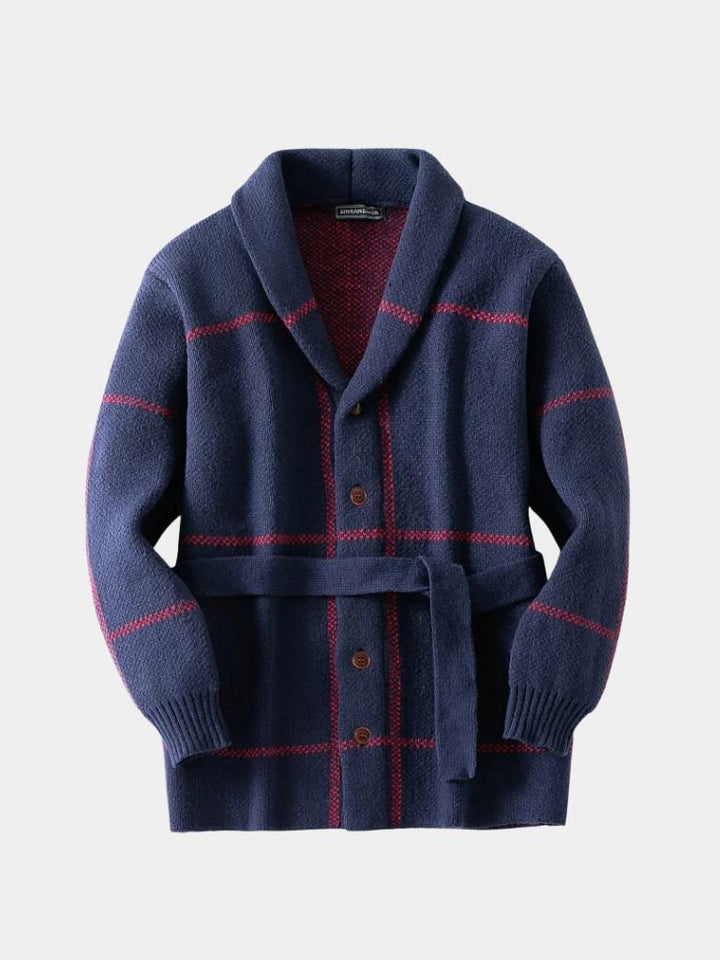 Palm Beach Boutique Rome Knit Coat With Belt