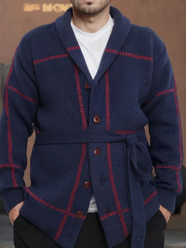 Palm Beach Boutique Rome Knit Coat With Belt
