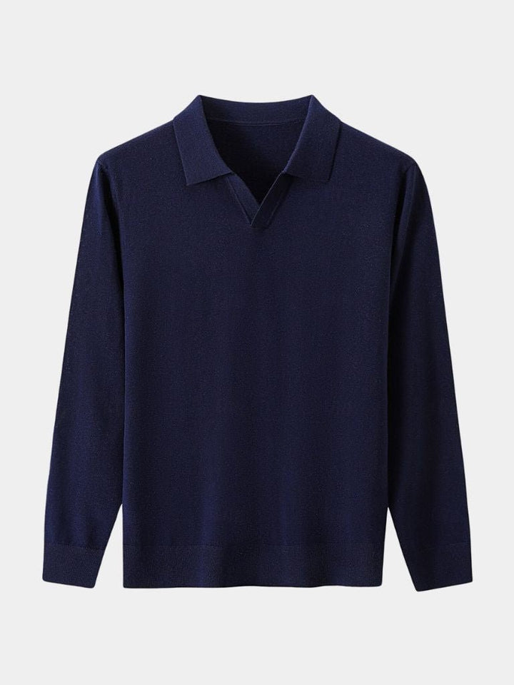 Royal Comfort Long Sleeve Polo - Palm Beach Boutique