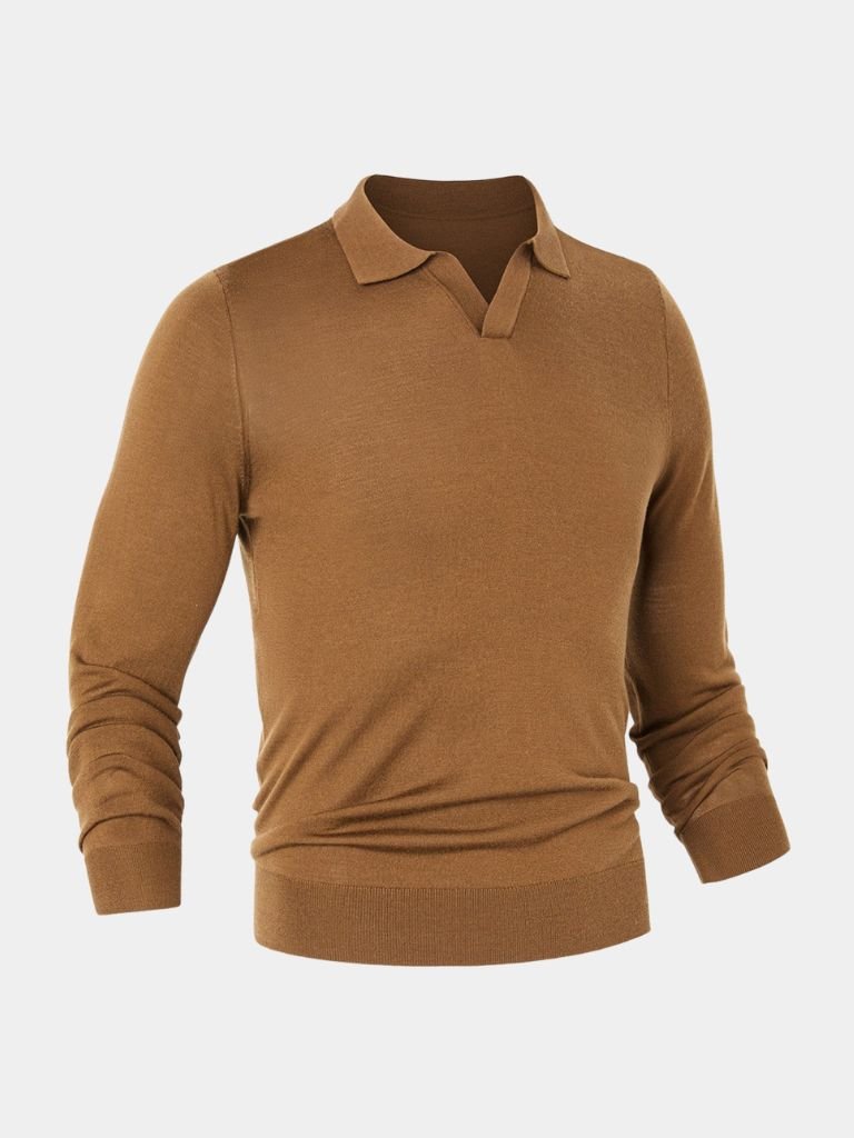 Royal Comfort Long Sleeve Polo - Palm Beach Boutique
