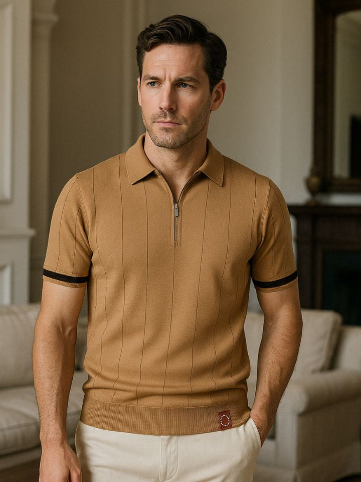 Royal Zip Polo – Palm Beach Boutique