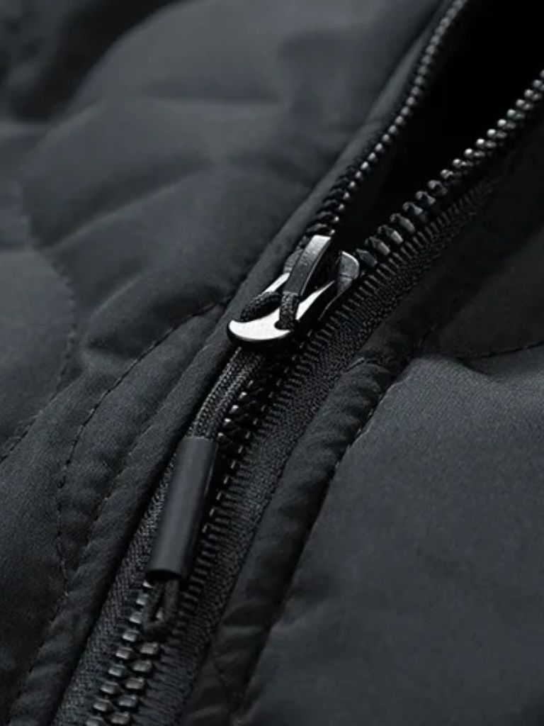 Palm Beach Boutique Padded Sherpa Sleeve Bomber Jacket