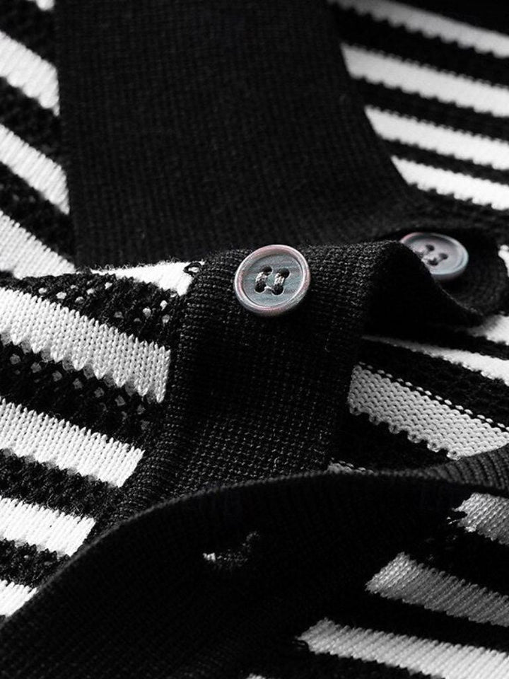 Classic Striped Polo - Palm Beach Boutique