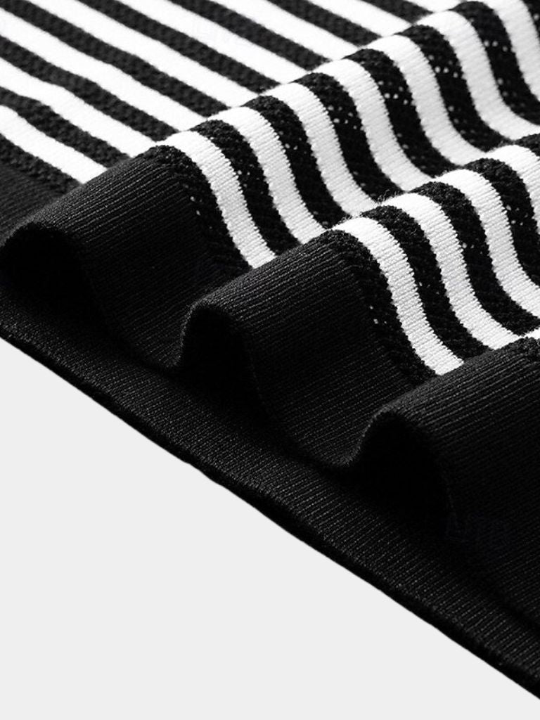 Classic Striped Polo - Palm Beach Boutique