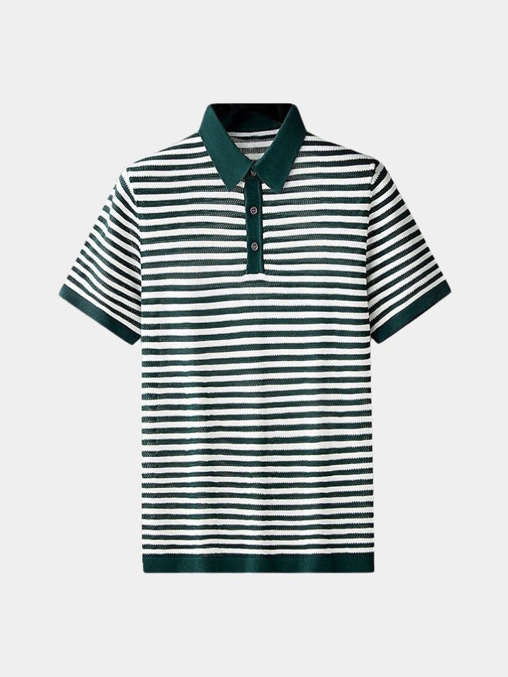 Classic Striped Polo - Palm Beach Boutique