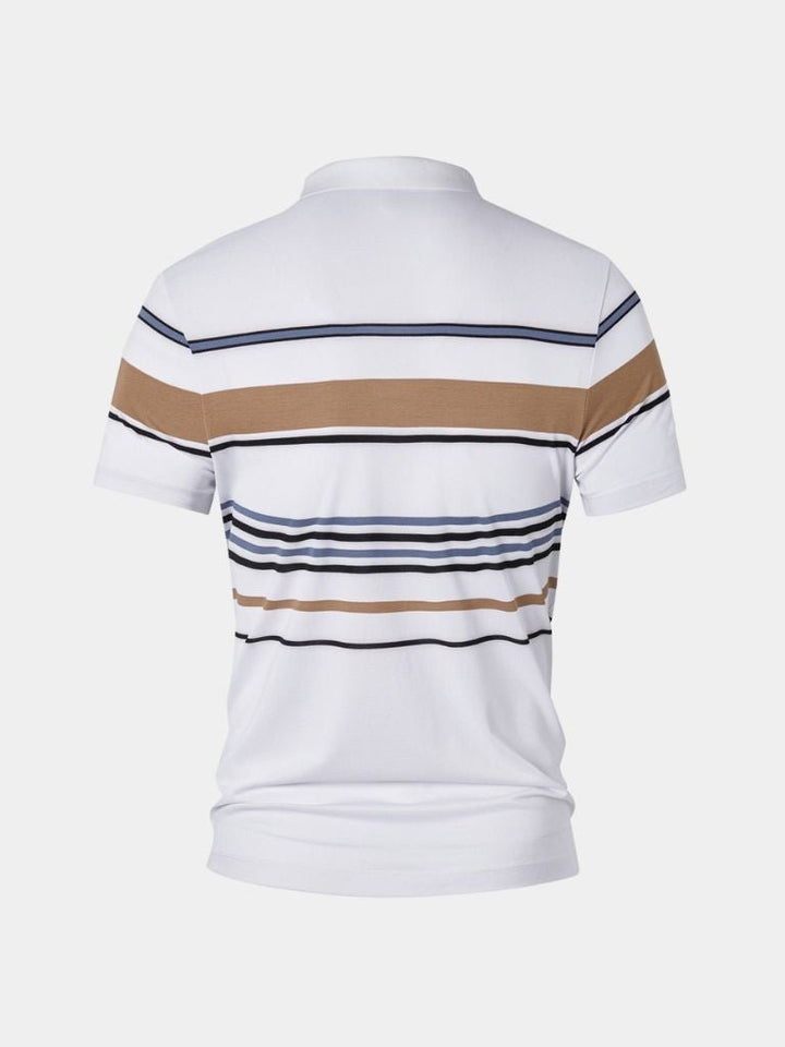 Sunset Striped Polo Palm Beach Boutique