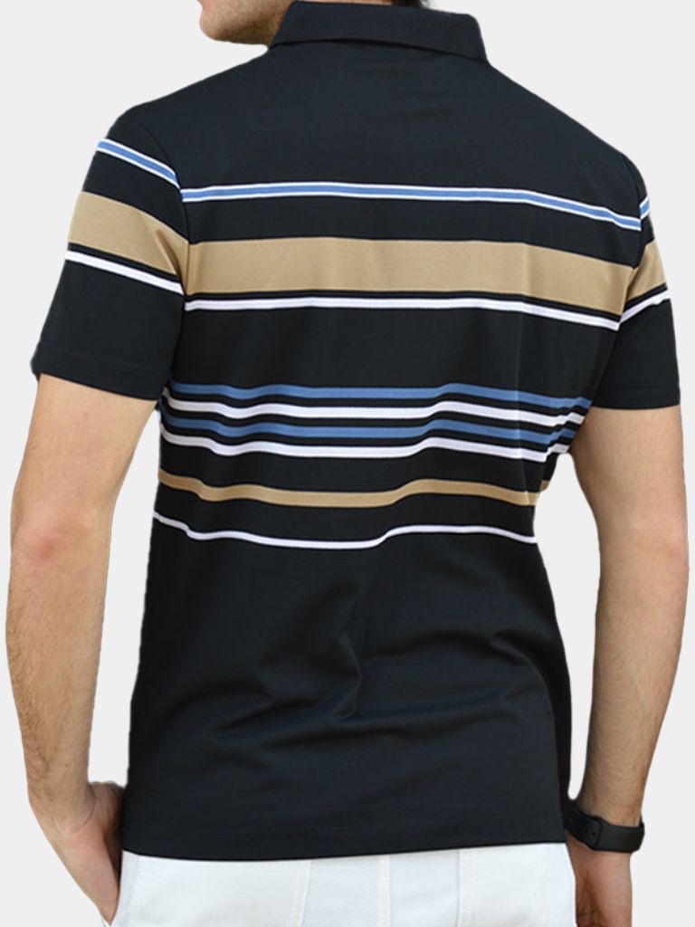 Sunset Striped Polo Palm Beach Boutique