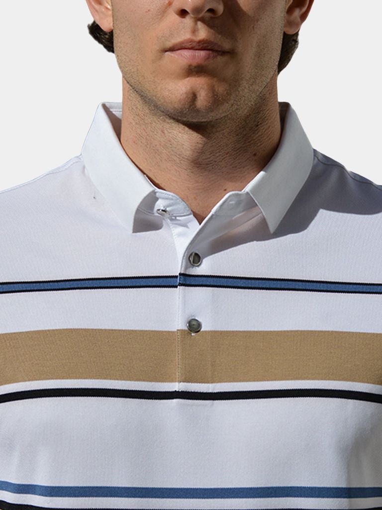 Sunset Striped Polo Palm Beach Boutique