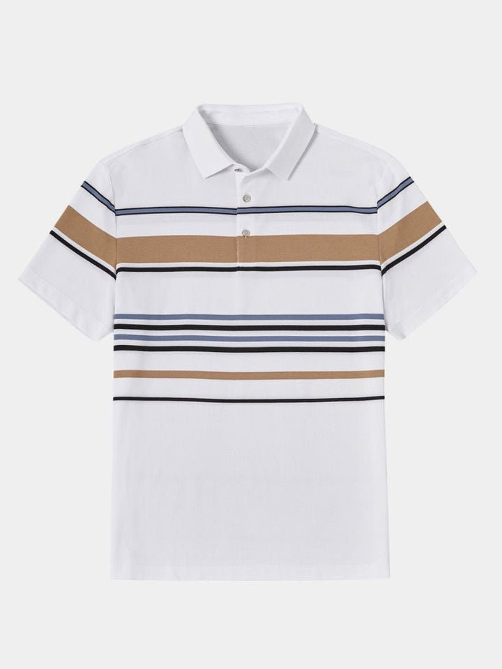 Sunset Striped Polo Palm Beach Boutique
