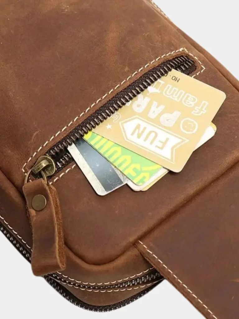 Palm Beach Boutique Vanguard Leather Bag