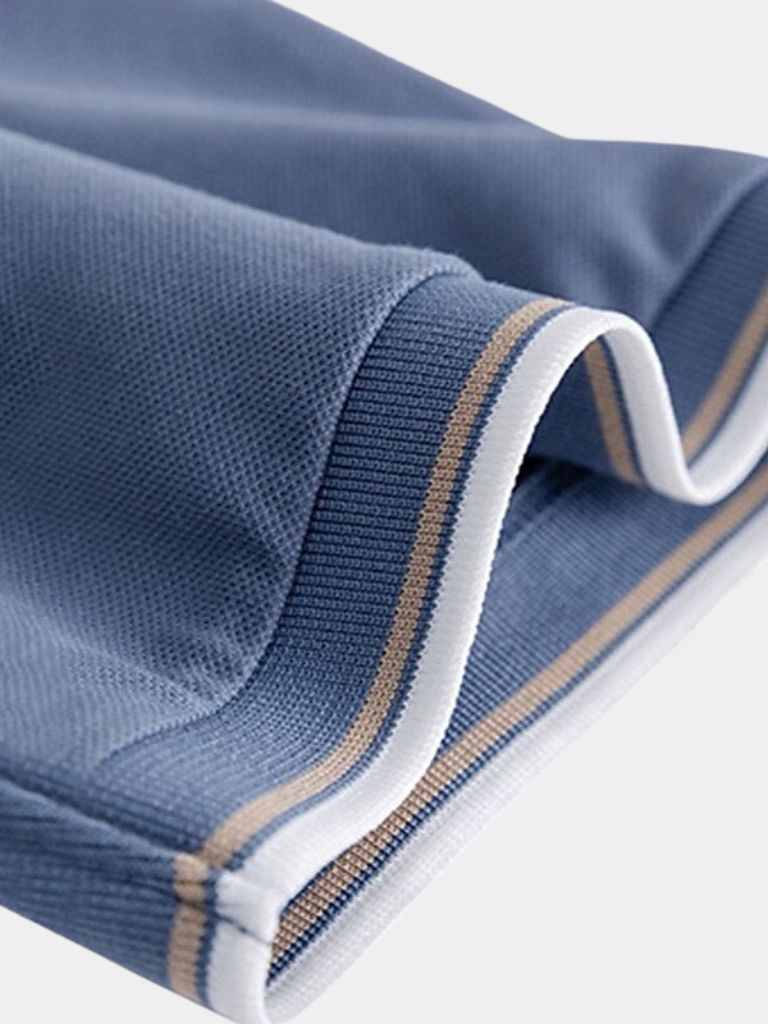 Timeless Black V-Neck Polo - Palm Beach Boutique