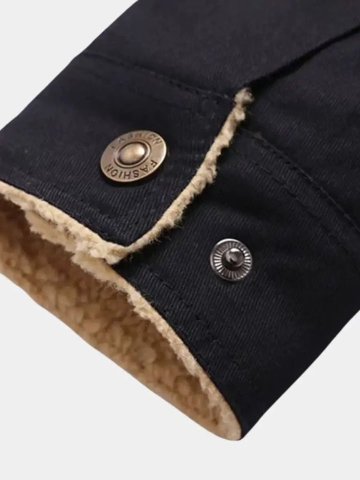 Retro Fleece Bomber Jacket - Palm Beach Boutique