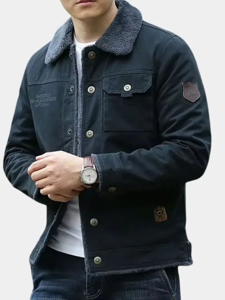 Retro Military Aviator Jacket - Palm Beach Boutique