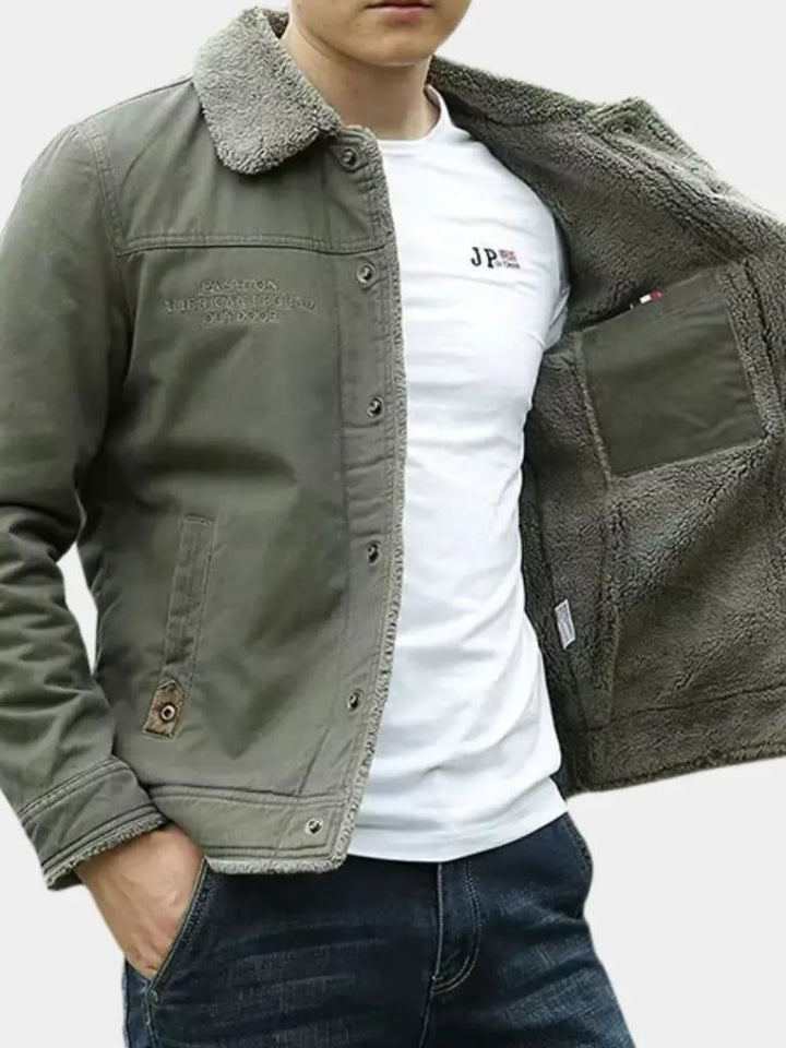 Retro Military Aviator Jacket - Palm Beach Boutique