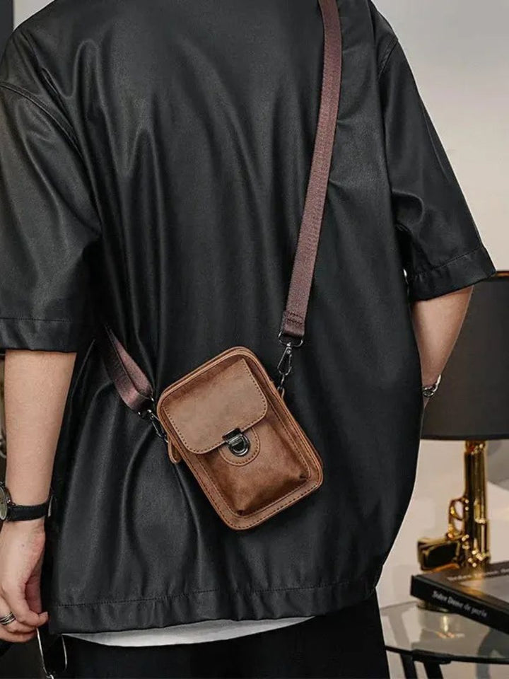 Palm Beach Boutique Mini Vintage Leather Crossbody Bag