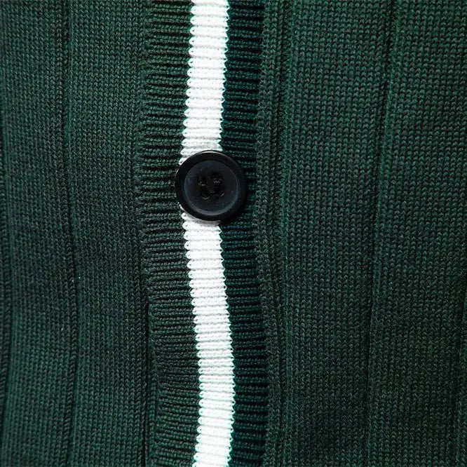 Cotton Sweater with Buttons - Palm Beach Boutique